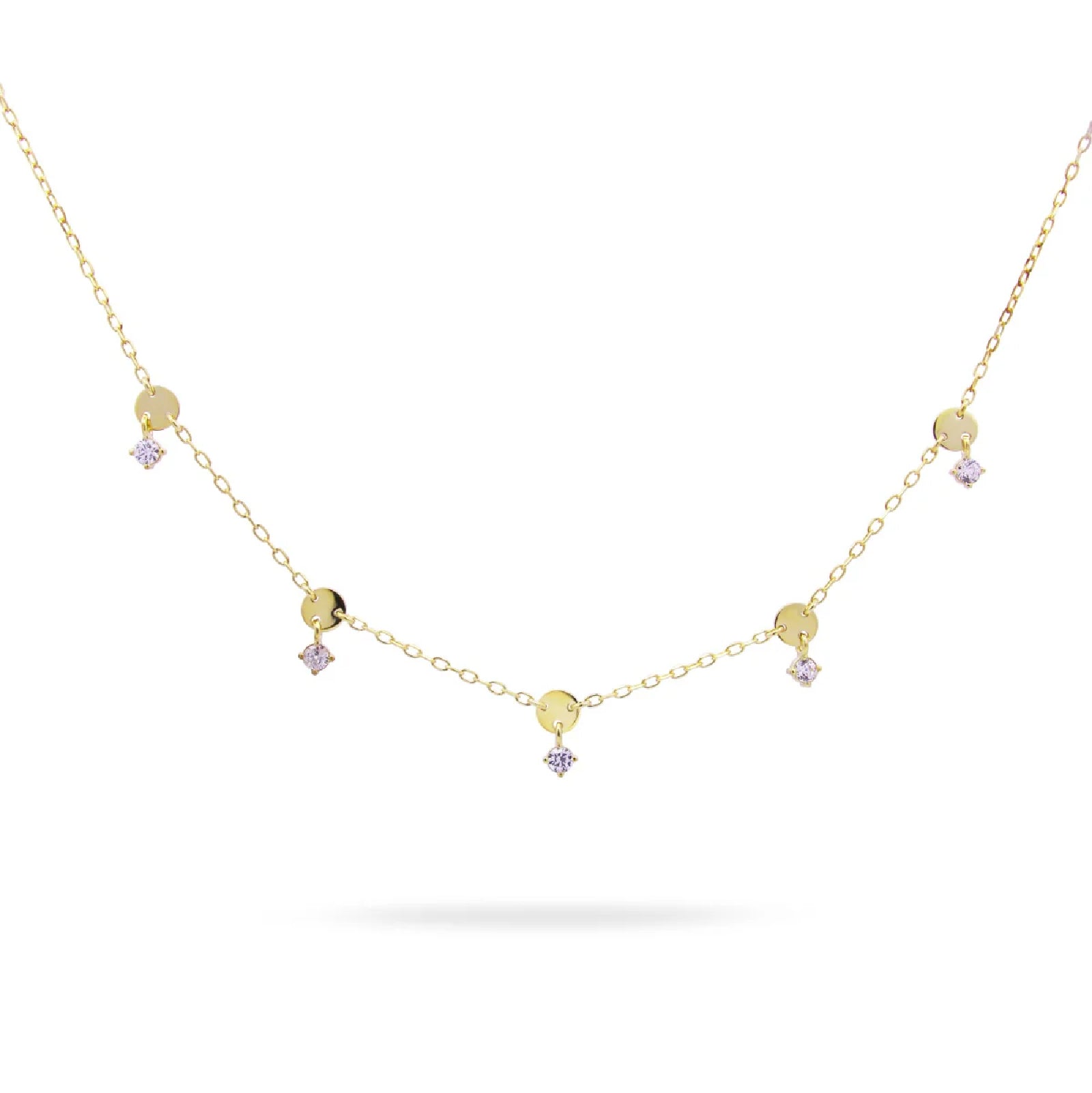 Collana Rue Des Mille in argento 925 e zirconi bianchi R.GRZ020M3AU