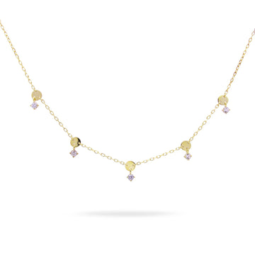 Collana Rue Des Mille in argento 925 e zirconi bianchi R.GRZ020M3AU