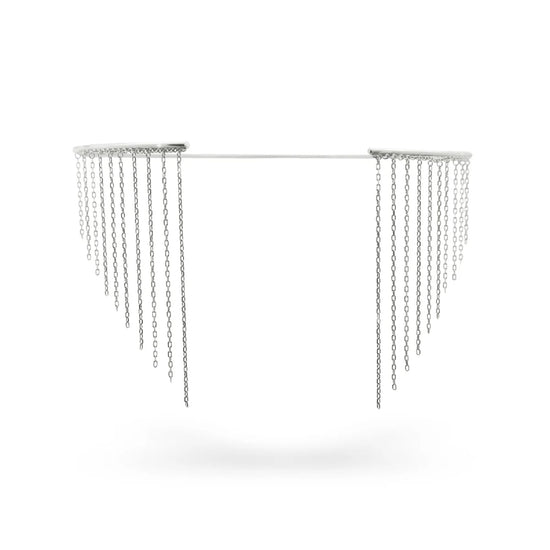 Girocollo rigido Rue Des Mille in argento 925 rodiato R.GRZ026M1RH