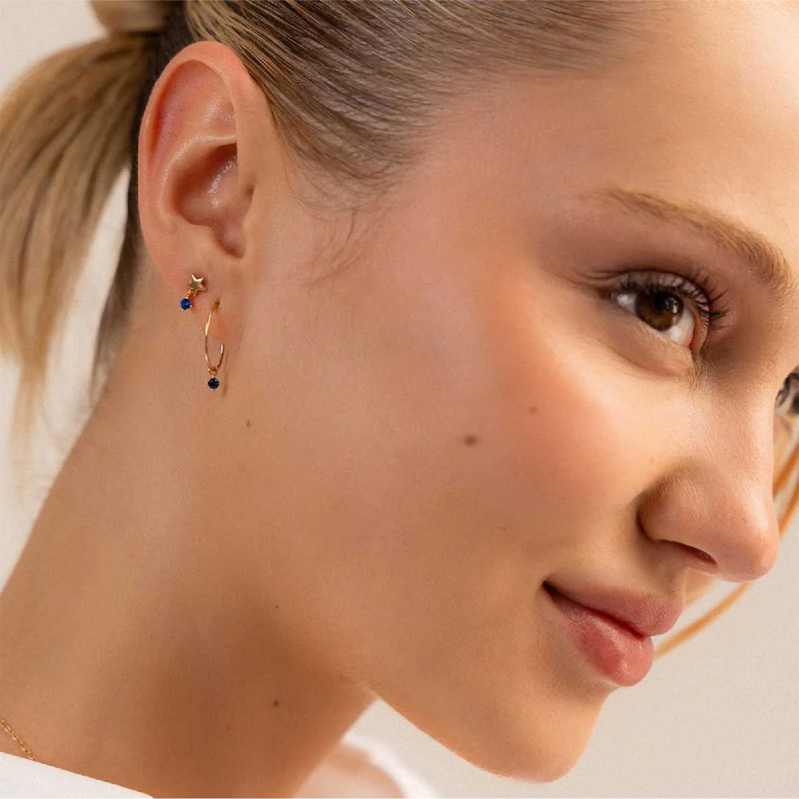 3 Paia Di Orecchini In Acciaio Inossidabile Set Di Gioielli Di - Foto 9