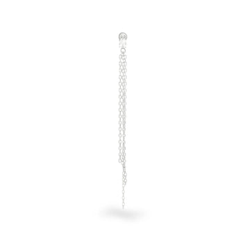 Mono orecchino Rue Des Mille in argento 925 con rodiatura R.ORZ026M4RH