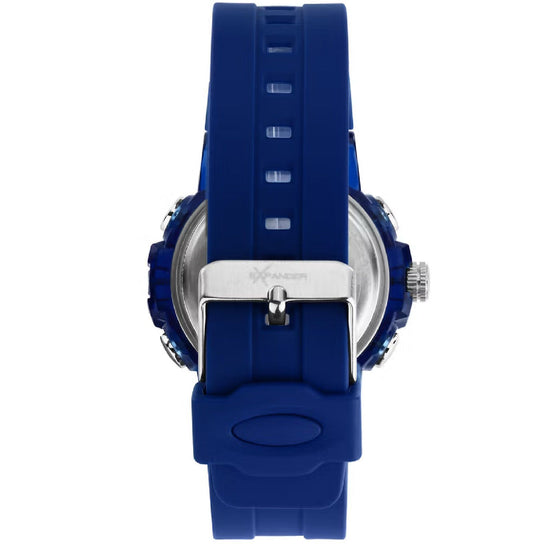 Orologio digitale uomo Sector EX 46 in materiale sintetico di colore blu 43mm R3251242506-3