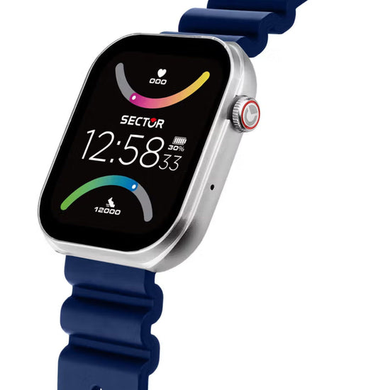 Orologio smartwatch unisex Sector S 03 plastica blu cassa 49x41,33mm R3251295002-4