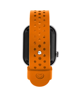 Orologio smartwatch unisex Sector S 03 con cassa 49,00 x 41,33 mm e cinturino in plastica arancione con chiamata in altoparlante R3251295003
