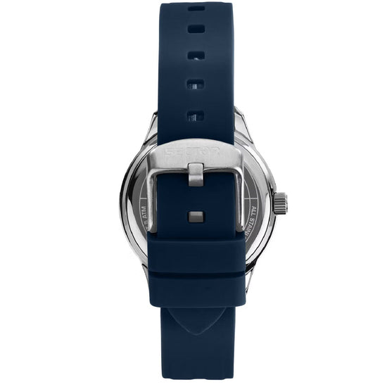 cofanetto orologio bracciale uomo Sector 270 in acciaio e plastica blu 37mm R3251578018-3