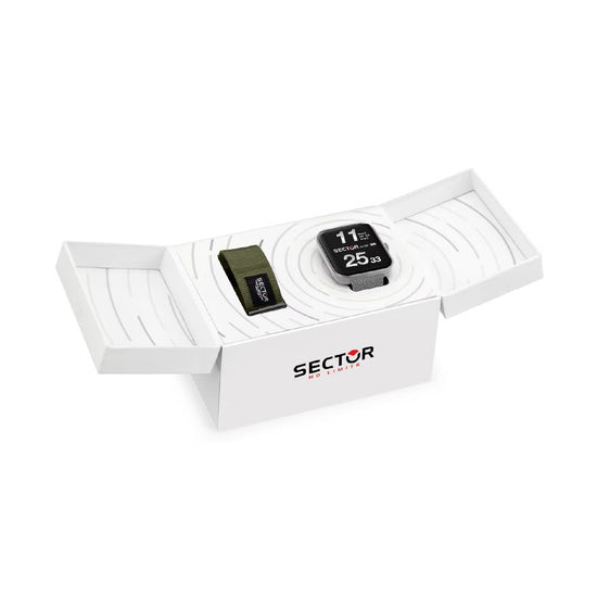Smartwatch Sector S 03 pro-light unisex cassa 38,5 x 45,5mm e doppio cinturino R3253171502-5