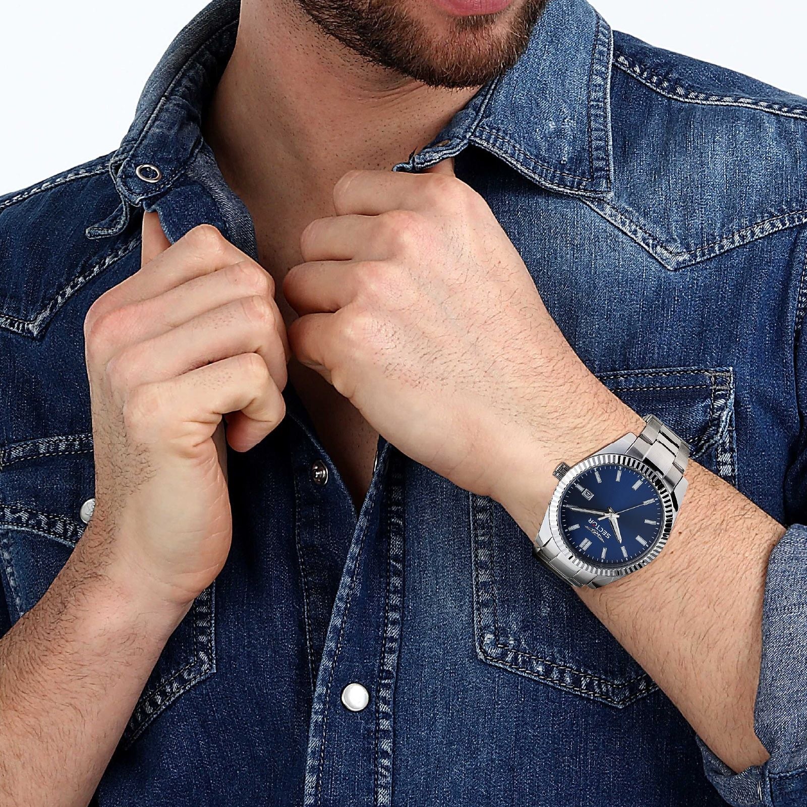 Orologio solo tempo Sector 240 da uomo R3253240049-5
