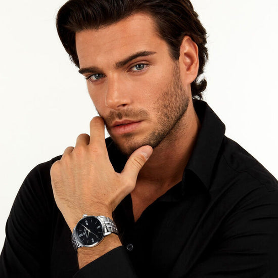 Cofanetto Orologio solo tempo e penna uomo Philip Watch Anniversary R8253150043-4