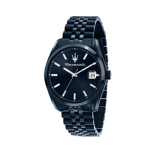 Orologio solo tempo Maserati Attrazione uomo cassa 43mm acciaio pvd blu R8853151016-1