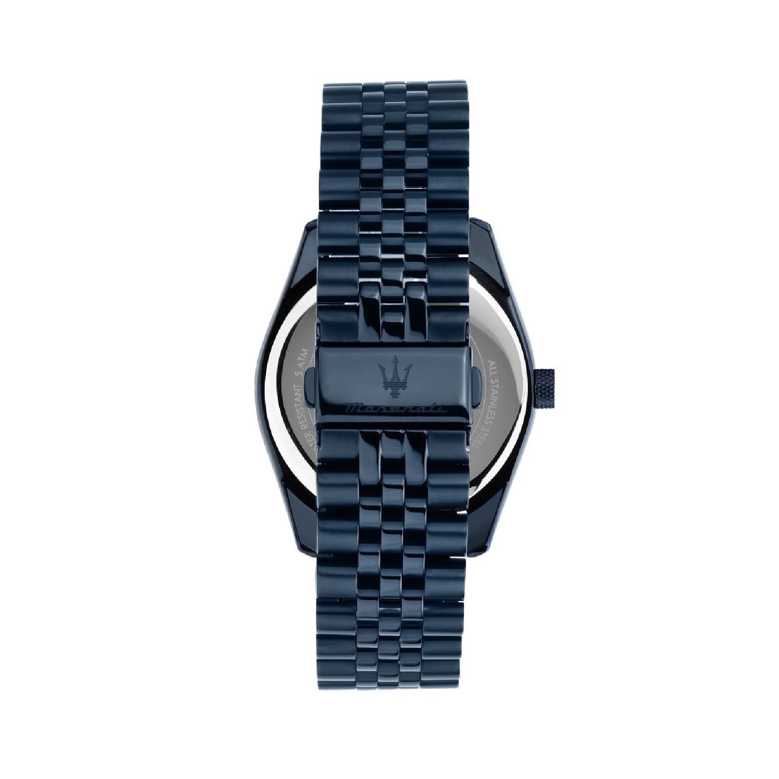 Orologio solo tempo Maserati Attrazione uomo cassa 43mm acciaio pvd blu R8853151016-3