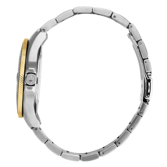 Cofanetto uomo orologio e bracciale Maserati Competizione acciaio pvd oro 43mm R8873600007-2