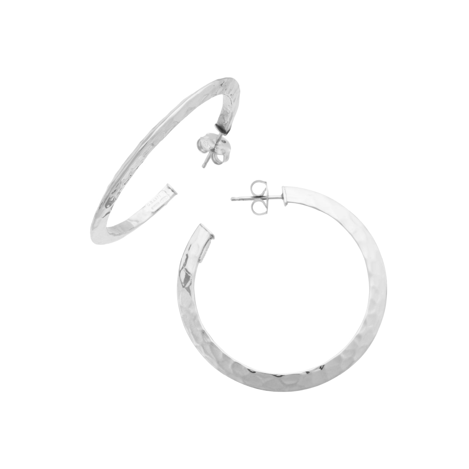 Orecchini a cerchio Giovanni Raspini in argento 925 da donna MISURA UNICA