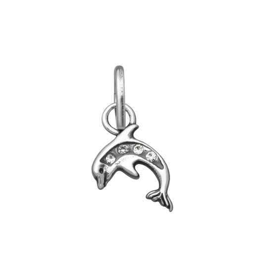 Charm Giovanni Raspini Mini in argento con delfino MISURA UNICA