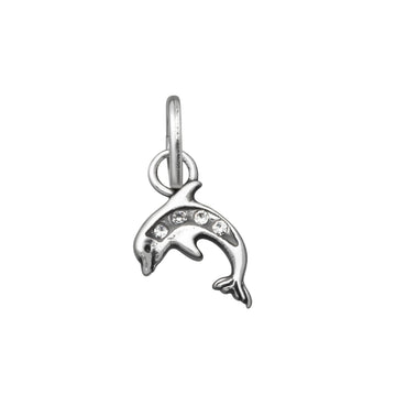 Charm Giovanni Raspini Mini in argento con delfino MISURA UNICA