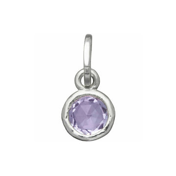 Charm Giovanni Raspini Mini in argento zircone glicine piccolo MISURA UNICA