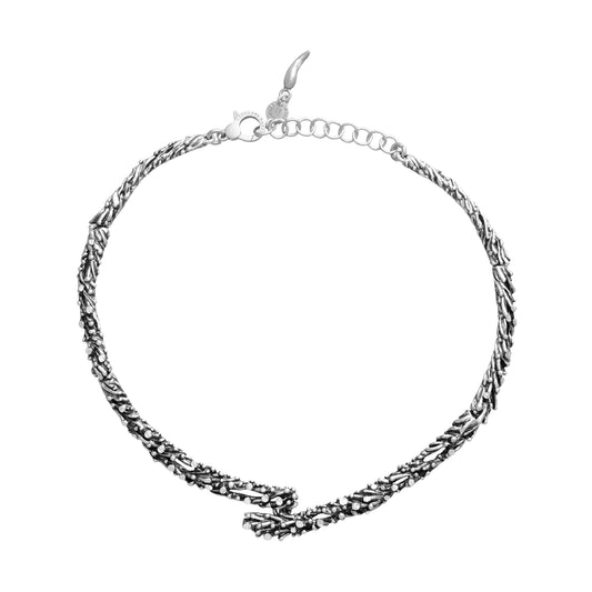 Collana da donna Giovanni Raspini in argento con coralli MISURA UNICA