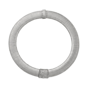Collana Giovanni Raspini argento con decoro coccodrillo