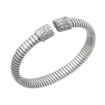 Bracciale Giovanni Raspini argento con decoro coccodrillo