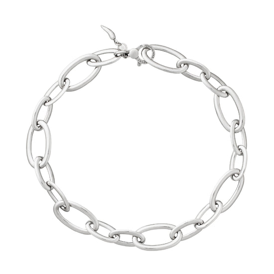 Collana donna Giovanni Raspini argento con maglie ovali