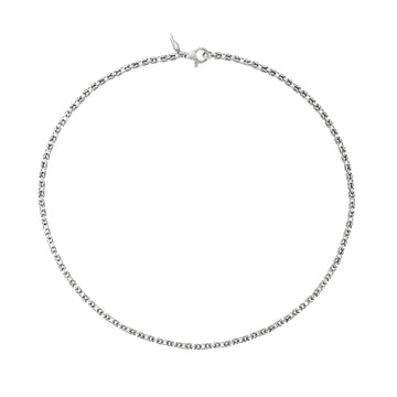 Collana uomo Giovanni Raspini catena bizantina quadra mini MISURA UNICA