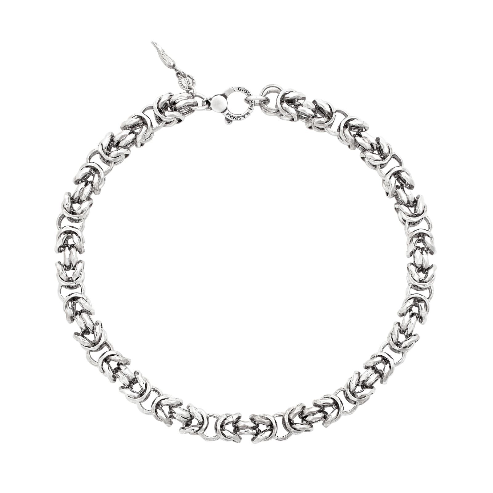 Collana Giovanni Raspini catena bizantina luce grande donna MISURA UNICA