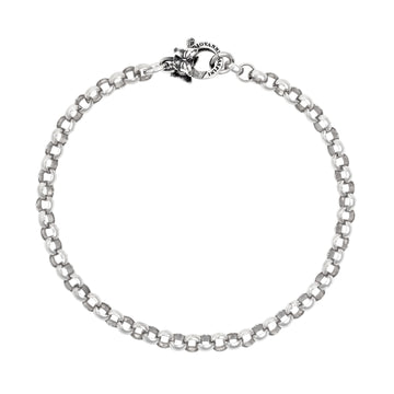 Bracciale rolò piccolo Giovanni Raspini chiusura farfalla 21 cm