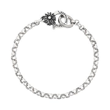 Bracciale brisè Giovanni Raspini chiusura margherita 20 cm