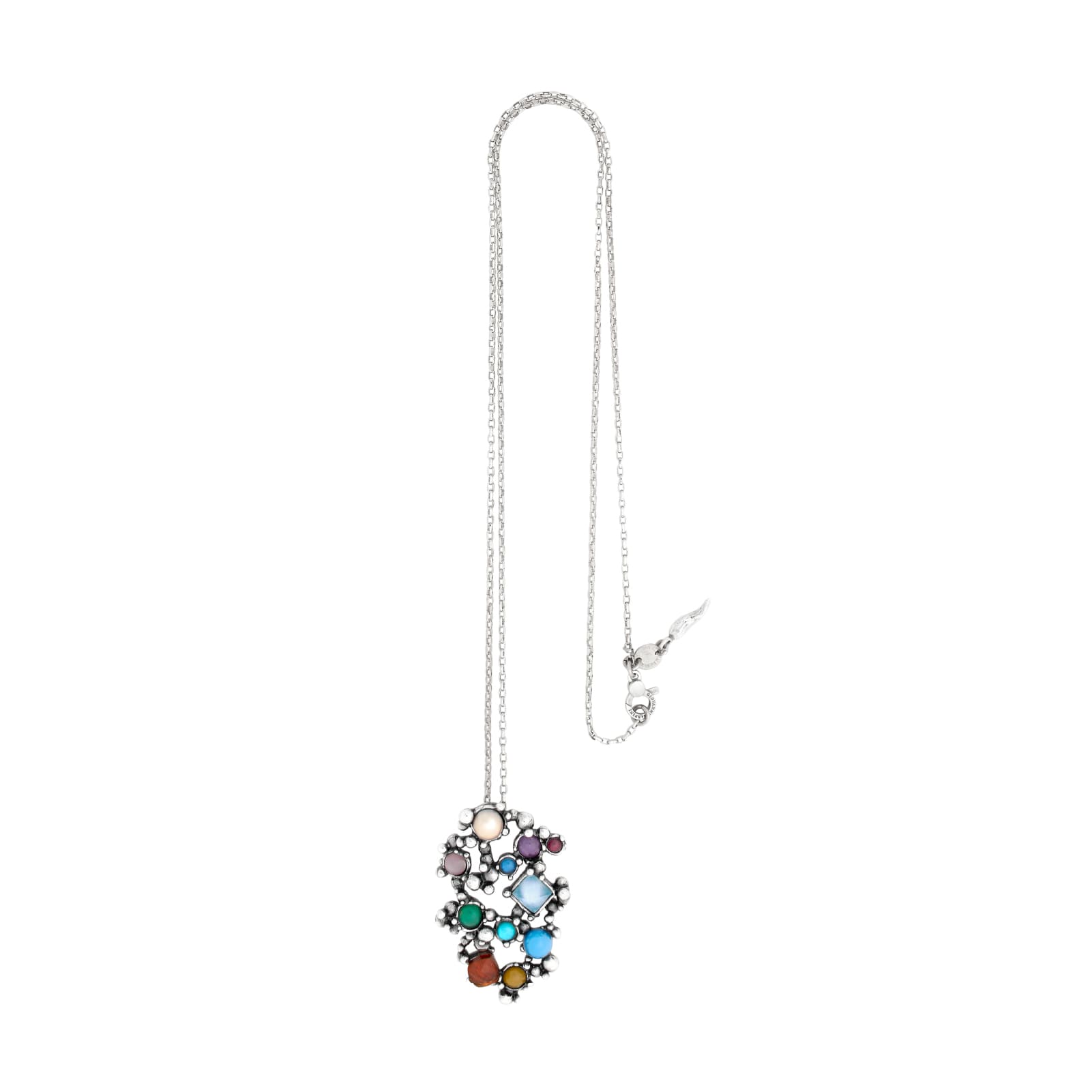Collana con pendente Giovanni Raspini Cocktail perle multicolor MISURA UNICA