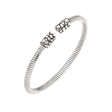 Bracciale tubogas Giovanni Raspini in argento rigido Rigido