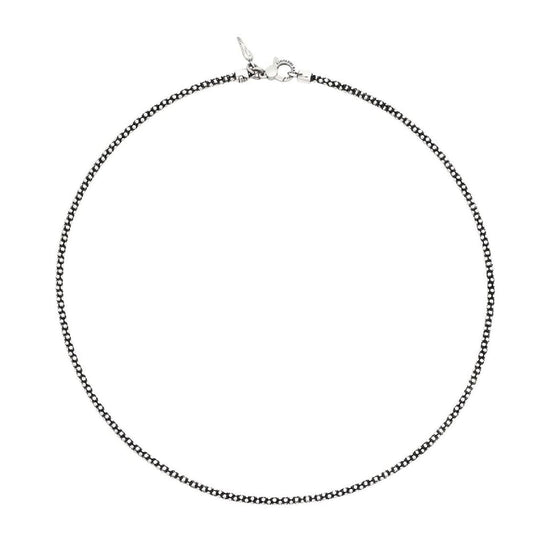 Collana girocollo Giovanni Raspini con maglia popcorn MISURA UNICA