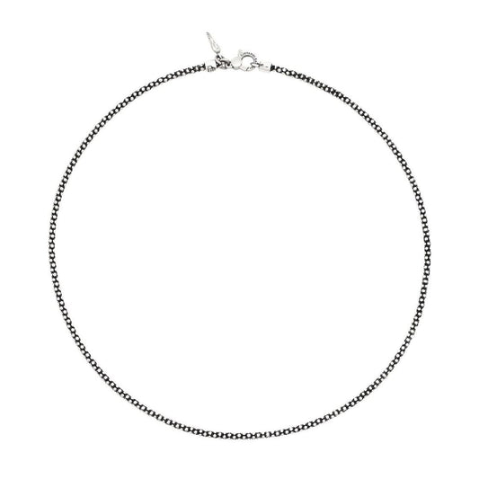 Collana girocollo Giovanni Raspini con maglia popcorn MISURA UNICA