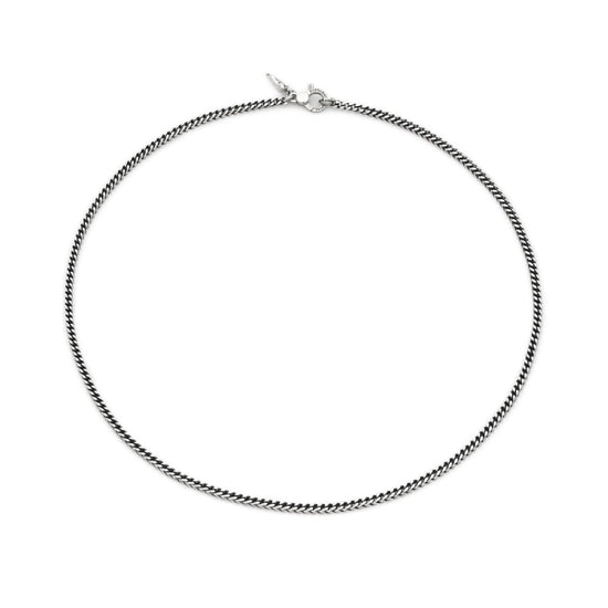 Collana girocollo Giovanni Raspini con catena groumette uomo MISURA UNICA