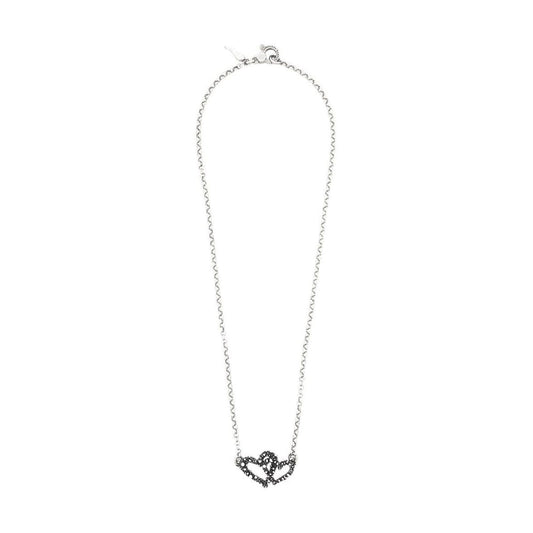 Collana girocollo Giovanni Raspini Perlage in argento con cuori MISURA UNICA