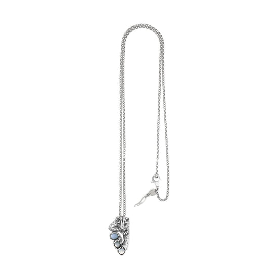 Collana pendente Giovanni Raspini Blue Jaguar in argento MISURA UNICA