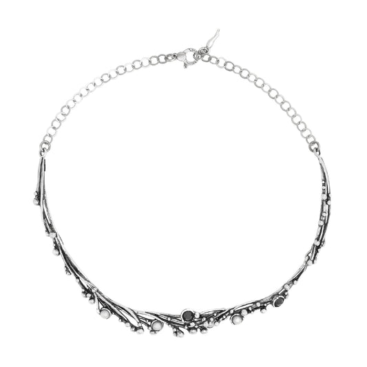 Collana Giovanni Raspini Aura in argento perle e onice MISURA UNICA
