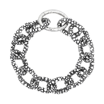 Bracciale catena Giovanni Raspini Grand Perlage in argento 22 cm