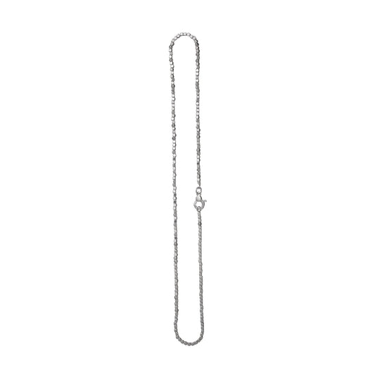 Collana girocollo Giovanni Raspini in argento rodio con dadini