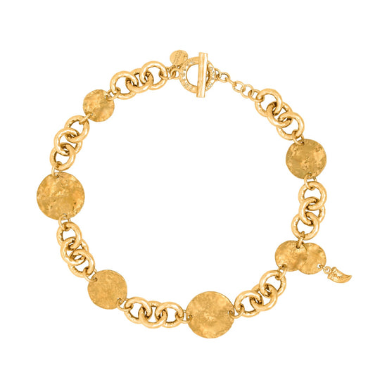 Collana girocollo Dakota Giovanni Raspini in bronzo dorato MISURA UNICA