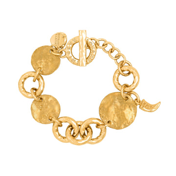 Bracciale Dakota Giovanni Raspini in bronzo dorato 21 cm