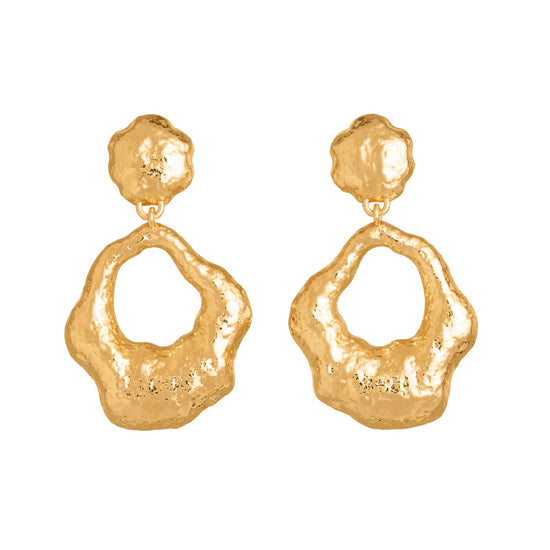 Orecchini pendenti Sand Giovanni Raspini in bronzo dorato MISURA UNICA