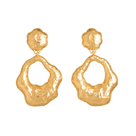 Orecchini pendenti Sand Giovanni Raspini in bronzo dorato MISURA UNICA