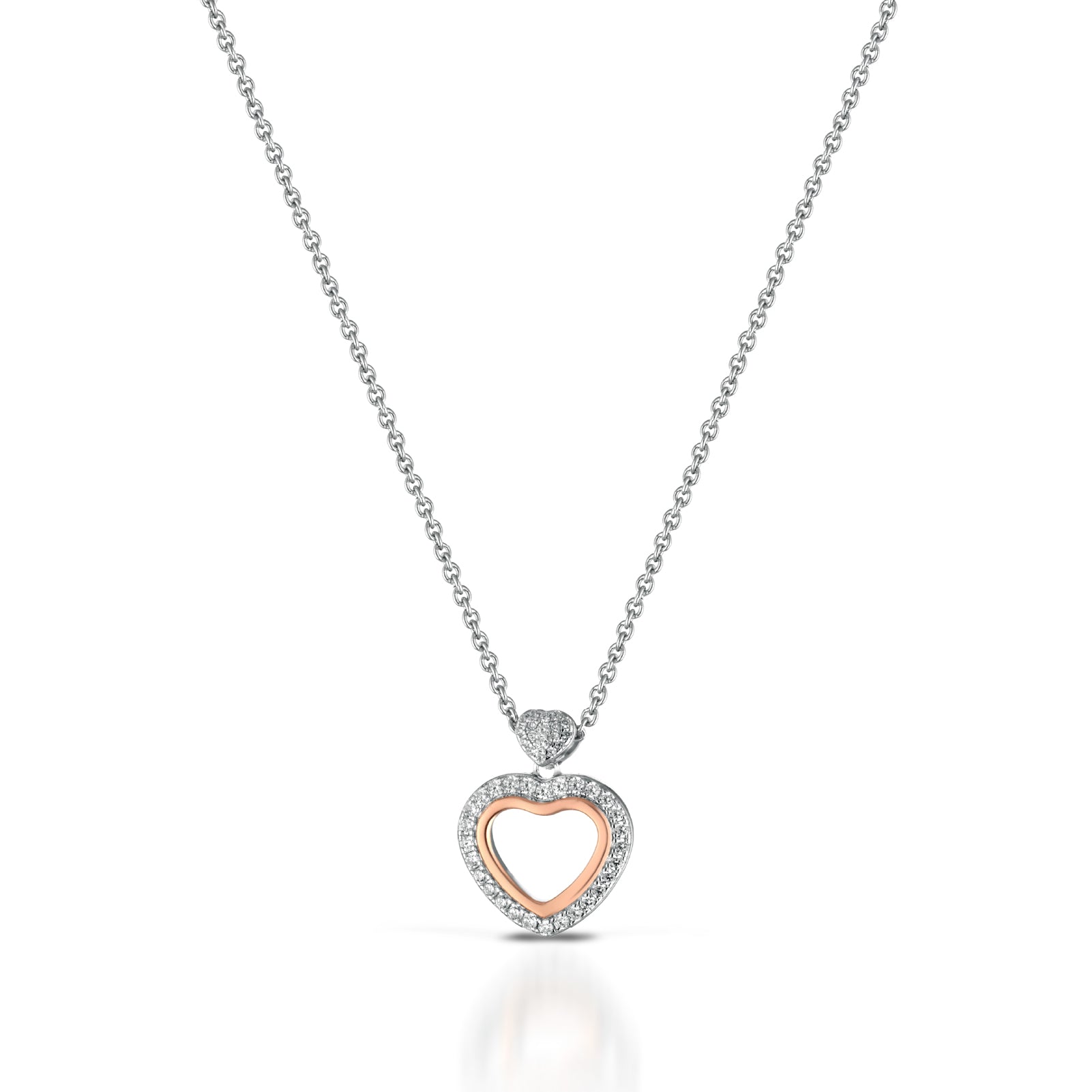 Collana pendente Roberto Gianotti in argento 925 e zirconi RG.GIA451