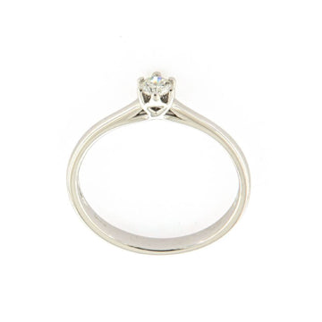 Anello solitario Rose Diamanti in oro 9kt diamante ct.0,10 SU MISURA