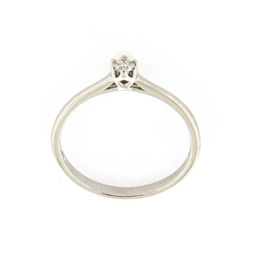 Anello solitario Rose Diamanti in oro 9kt diamante ct.0,07 SU MISURA