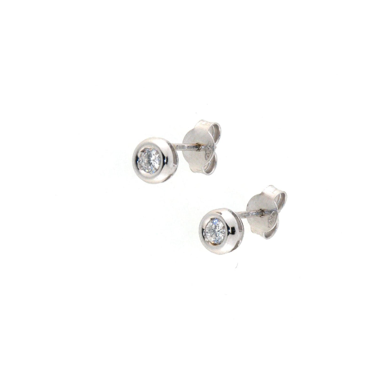 Orecchini lobo in oro Rose Diamanti by JOY donna