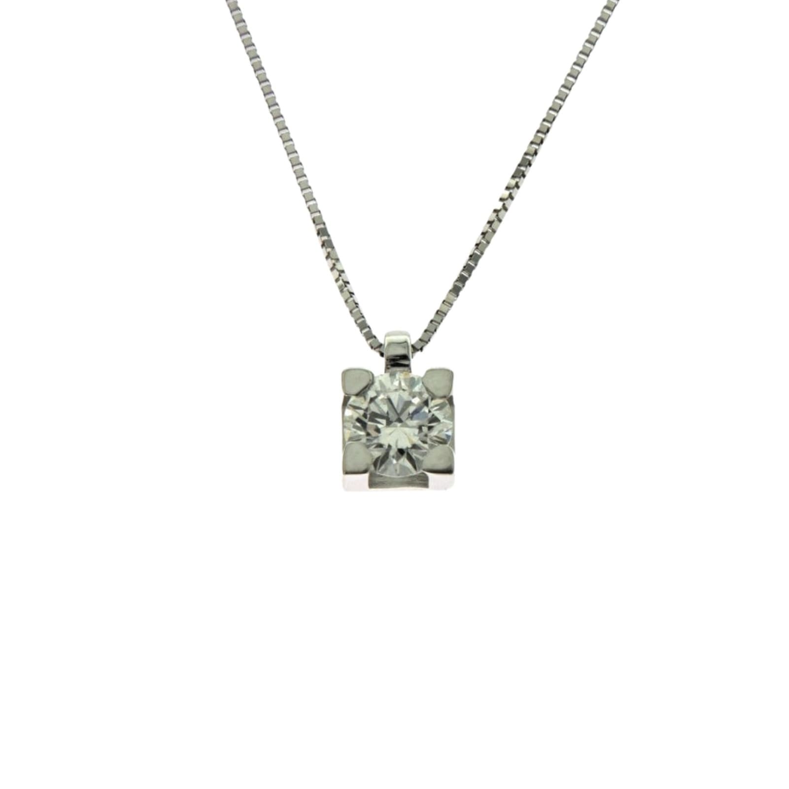 Collana girocollo Rose Diamanti oro 9kt con diamante ct.0,05 MISURA UNICA