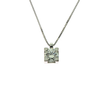 Collana girocollo da donna Rose LAB diamante 0,50ct G VS MISURA UNICA