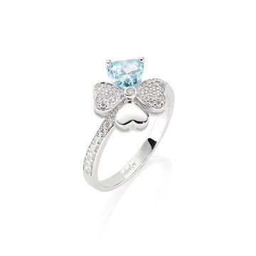 Anello Amen Quadricuore da donna RQUBAC-1