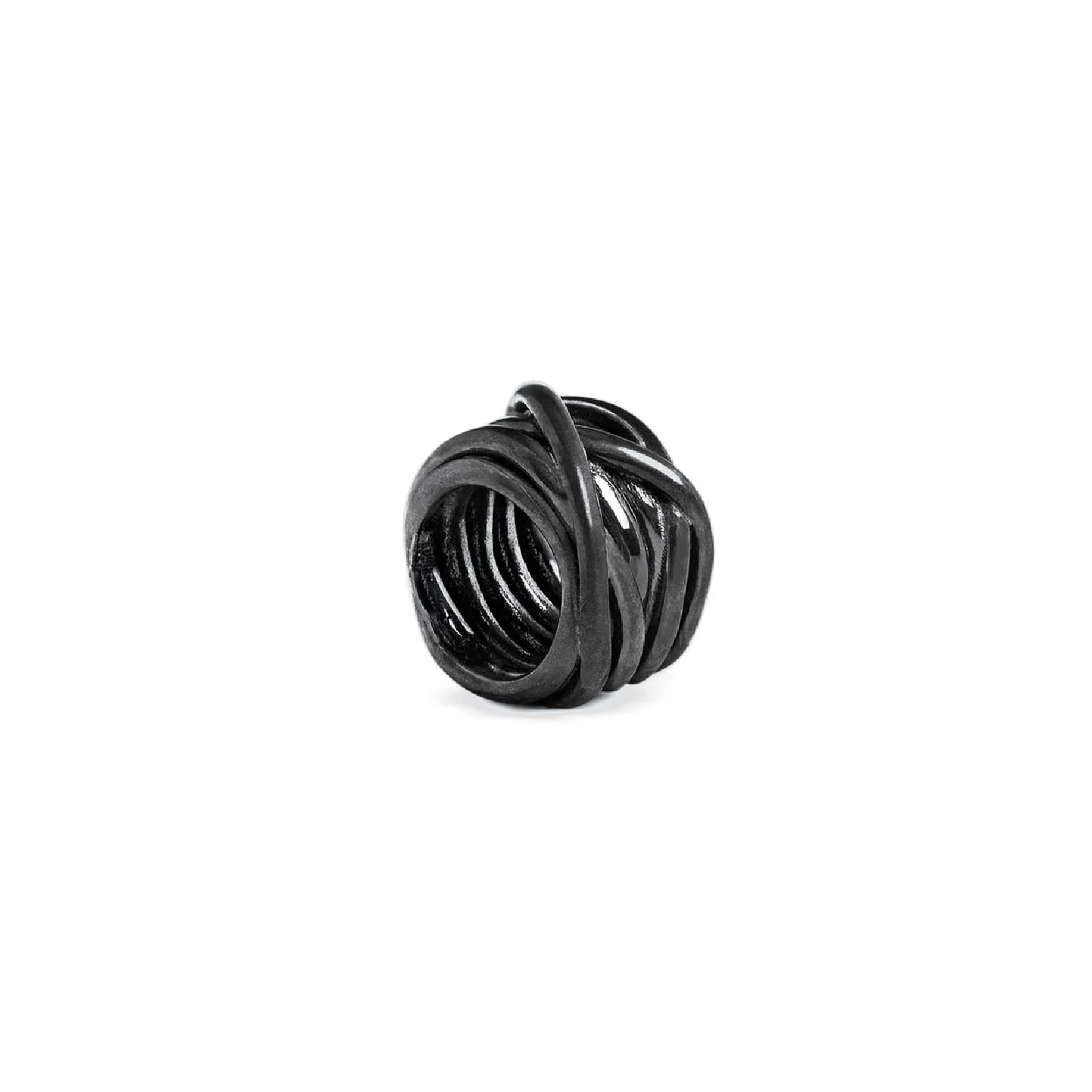 Charms Rubinia Filodellavita oro bianco 9kt rodiato nero MISURA UNICA