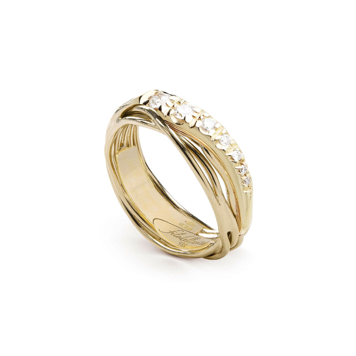 Anelli con diamanti Rubinia donna